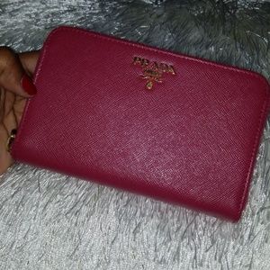 Portafogli Saffiano Metal Oro Ibisco